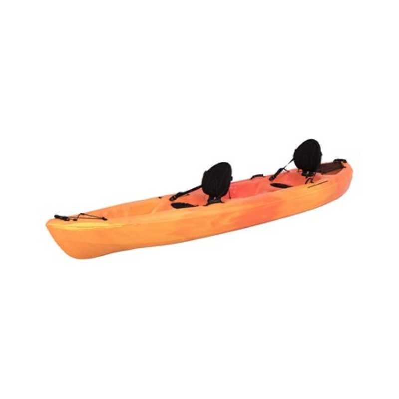 Lifetime Spitfire 12T Tandem Sit-on-top Kayak (Paddles Included) - Sunset Fusion (91051)