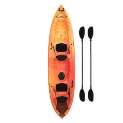 Lifetime Spitfire 12T Tandem Sit-on-top Kayak (Paddles Included) - Sunset Fusion (91051)