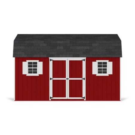 Little Cottage Co. Value Gambrel 12x16 Workshop Barn Shed Kit (12x16 VGB-6-WS-PC)