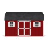 Little Cottage Co. Value Gambrel 12x16 Workshop Barn Shed Kit (12x16 VGB-6-WS-PC)
