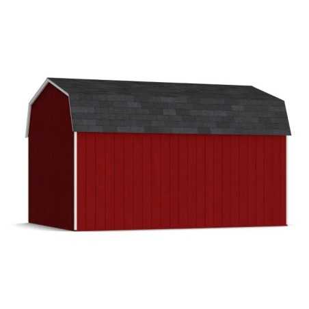 Little Cottage Co. Value Gambrel 12x16 Workshop Barn Shed Kit (12x16 VGB-6-WS-PC)