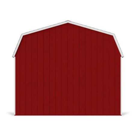 Little Cottage Co. Value Gambrel 12x16 Workshop Barn Shed Kit (12x16 VGB-6-WS-PC)