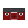 Little Cottage Co. Value Gambrel 12x18 Workshop Barn Shed Kit (12x18 VGB-6-WS-PC)