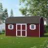 Little Cottage Co. Value Gambrel 12x18 Workshop Barn Shed Kit (12x18 VGB-6-WS-PC)