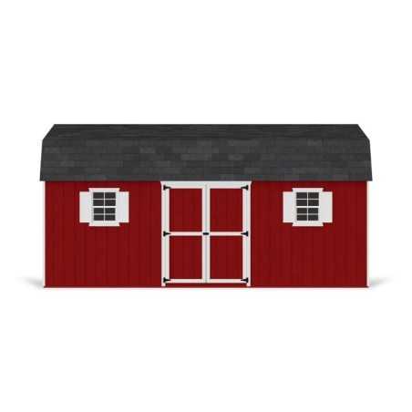 Little Cottage Co. Value Gambrel 12x20 Workshop Barn Shed Kit (12x20 VGB-6-WS-PC)