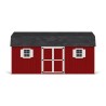 Little Cottage Co. Value Gambrel 12x20 Workshop Barn Shed Kit (12x20 VGB-6-WS-PC)