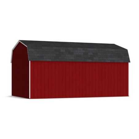 Little Cottage Co. Value Gambrel 12x20 Workshop Barn Shed Kit (12x20 VGB-6-WS-PC)