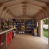 Little Cottage Co. Value Gambrel 12x20 Workshop Barn Shed Kit (12x20 VGB-6-WS-PC)