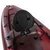 Lifetime Triton Angler 100 Fishing Kayak - Volcano Fusion (91264)