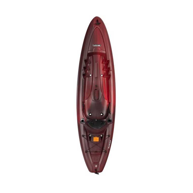 Lifetime Triton Angler 100 Fishing Kayak - Volcano Fusion (91264)