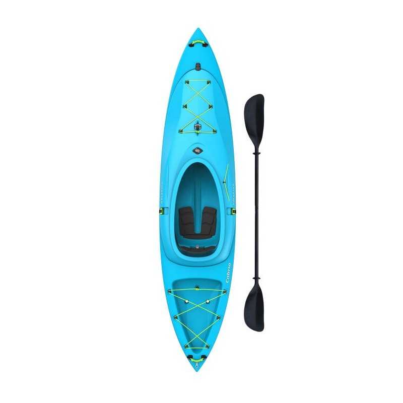 Lifetime Emotion Cabrio Hybrid 110 Sit-On-Top Kayak (Paddle Included) - Glacier Blue (91306)