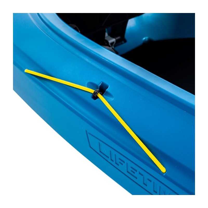 Lifetime Charger 100 Sit-Inside Kayak (Paddle Included) - Seaside Dualtone (91349)