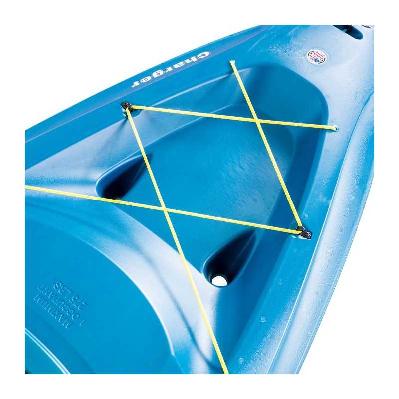 Lifetime Charger 100 Sit-Inside Kayak (Paddle Included) - Seaside Dualtone (91349)
