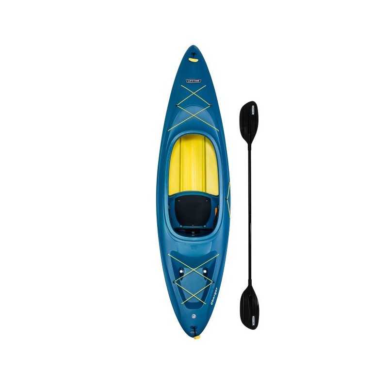 Lifetime Charger 100 Sit-Inside Kayak (Paddle Included) - Seaside Dualtone (91349)