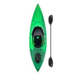 Lifetime Guster 100 Sit-Inside Kayak (Paddle Included) Emerald Fusion (91354)