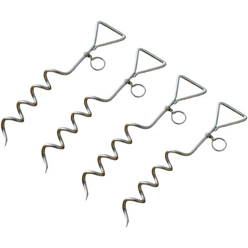 DuraMax Storage Shed Corkscrew Anchor Kit - 4pcs (08781)