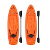 Lifetime Volt 85 Sit-On-Top Kayak 2-Pack (Paddles Included) Orange (91363)