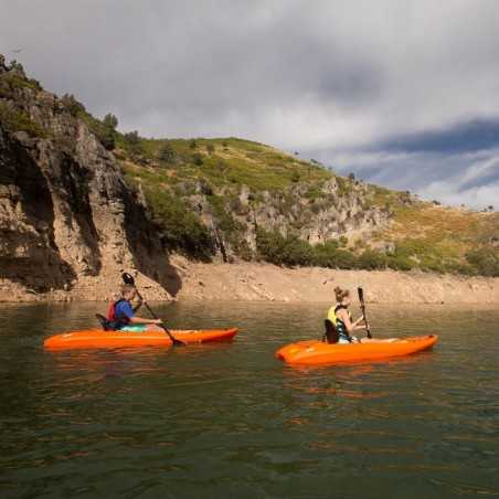 Lifetime Volt 85 Sit-On-Top Kayak 2-Pack (Paddles Included) Orange (91363)