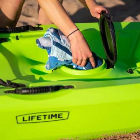 Lifetime Tahoma 100 Sit-On-Top Kayak w/ Paddle - Lime Green (90816)