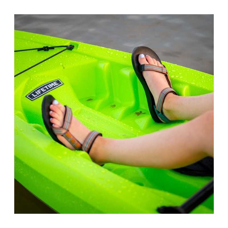 Lifetime Tahoma 100 Sit-On-Top Kayak w/ Paddle - Lime Green (90816)