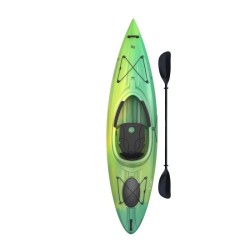 Lifetime 10 ft Emotion Tide Sit-Inside Kayak w/ Paddle  - Lemongrass Fusion (90848)