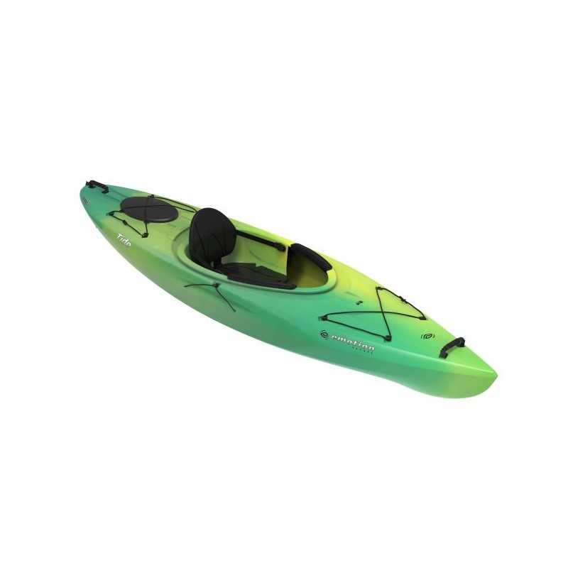 Lifetime 10 ft Emotion Tide Sit-Inside Kayak w/ Paddle  - Lemongrass Fusion (90848)