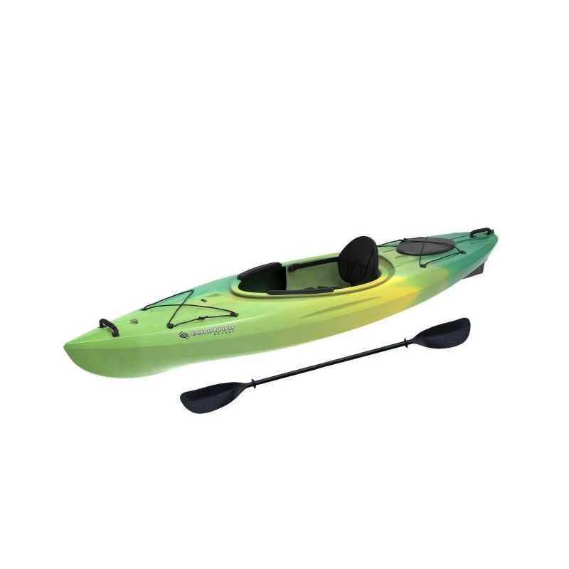 Lifetime 10 ft Emotion Tide Sit-Inside Kayak w/ Paddle  - Lemongrass Fusion (90848)