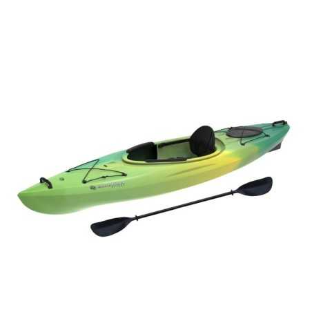 Lifetime 10 ft Emotion Tide Sit-Inside Kayak w/ Paddle  - Lemongrass Fusion (90848)