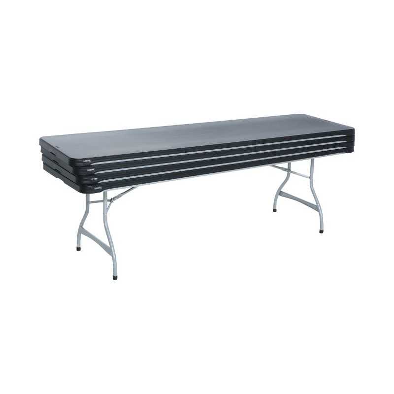 Lifetime 8-Foot Nesting Table - Black (280462)