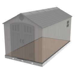 Lifetime Shed Metal Foundation Kit - 8x15 or 15x8 (60524)