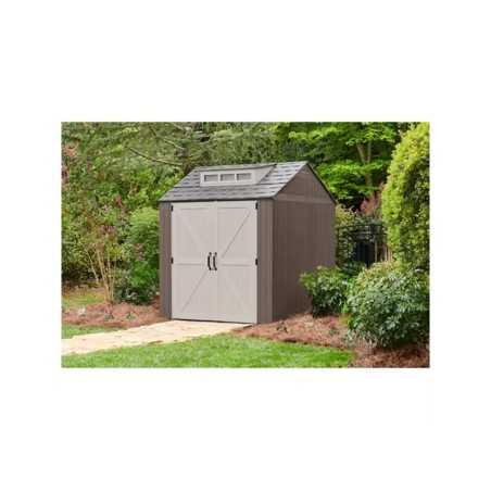 Rubbermaid 7 x 7 ft Storage Shed - Brown (2119053)
