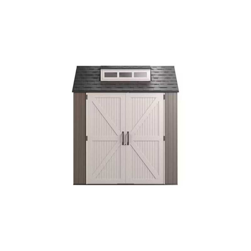 Rubbermaid 7 x 7 ft Storage Shed - Brown (2119053)