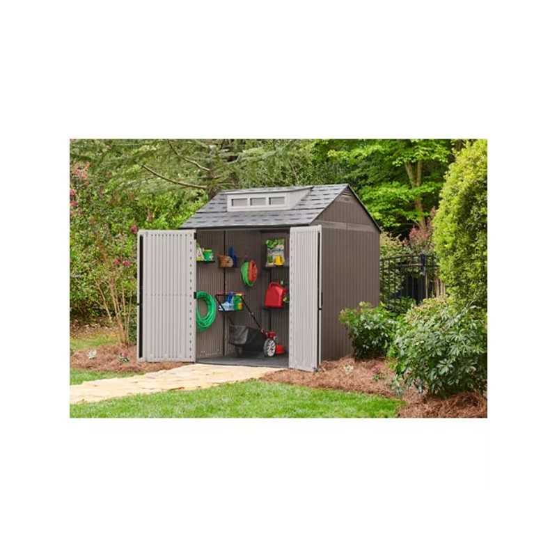 Rubbermaid 7 x 7 ft Storage Shed - Brown (2119053)