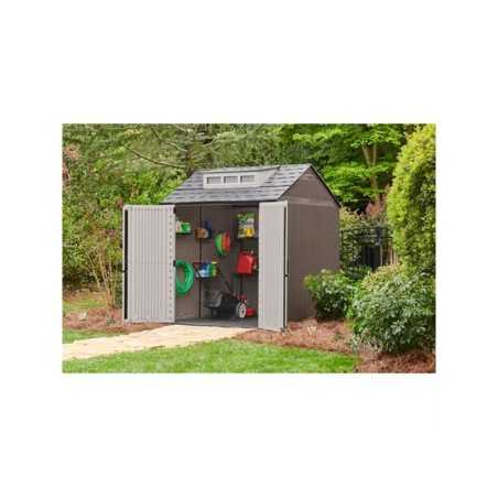 Rubbermaid 7 x 7 ft Storage Shed - Brown (2119053)