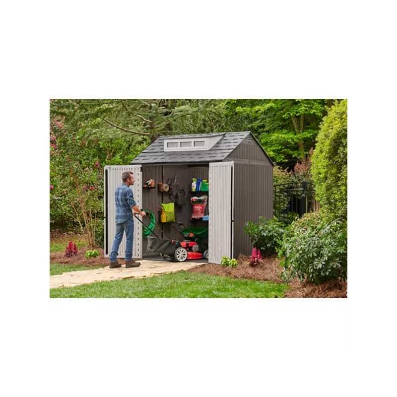 Rubbermaid 7 x 7 ft Storage Shed - Brown (2119053)