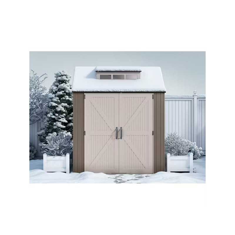 Rubbermaid 7 x 7 ft Storage Shed - Brown (2119053)