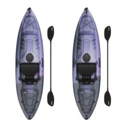 Lifetime Oracle 2-Pack 103 Sit-On-Top Kayaks with Paddles – (91372)