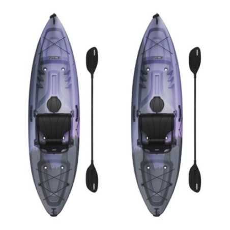 Lifetime Oracle 2-Pack 103 Sit-On-Top Kayaks with Paddles – (91373)