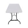 Lifetime 8-Foot Folding Table - Almond (22984)