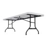 Lifetime 8-Foot Folding Table - Almond (22984)