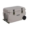 Lifetime 65 quart Glacier Series Cooler with Wheels - Pumice Stone (91179)