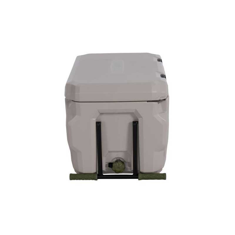 Lifetime 65 quart Glacier Series Cooler with Wheels - Pumice Stone (91179)