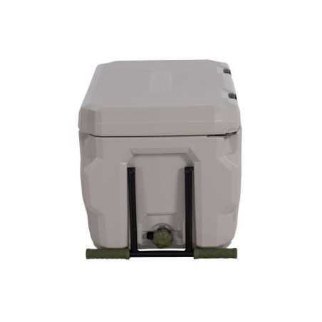 Lifetime 65 quart Glacier Series Cooler with Wheels - Pumice Stone (91179)
