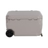 Lifetime 65 quart Glacier Series Cooler with Wheels - Pumice Stone (91179)
