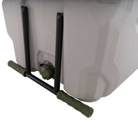 Lifetime 65 quart Glacier Series Cooler with Wheels - Pumice Stone (91179)