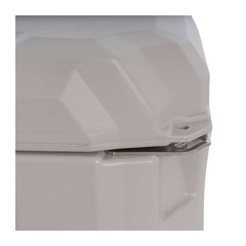 Lifetime 65 quart Glacier Series Cooler with Wheels - Pumice Stone (91179)