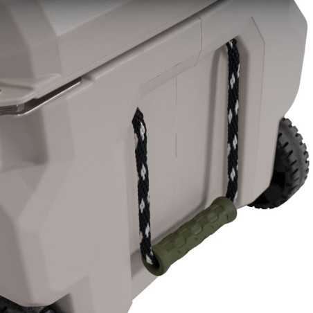 Lifetime 65 quart Glacier Series Cooler with Wheels - Pumice Stone (91179)