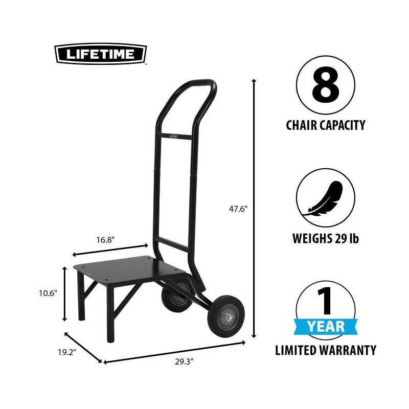 Lifetime Stacking Chair Dolly (80527)