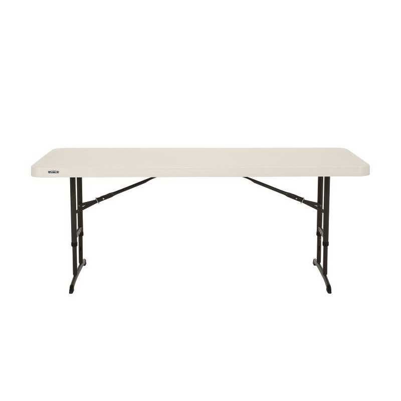 Lifetime 6-Foot Adjustable Height Table - Almond (80565)