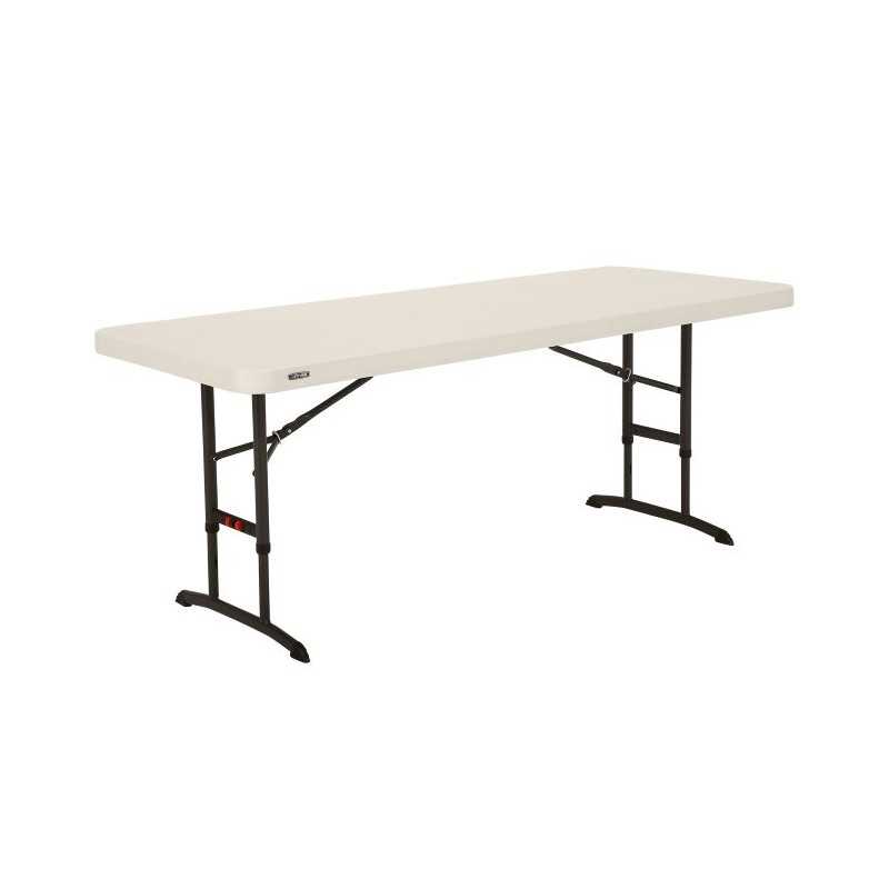 Lifetime 6-Foot Adjustable Height Table - Almond (80565)